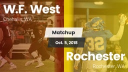 Matchup: W.F. West vs. Rochester  2018