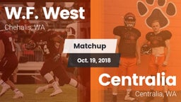 Matchup: W.F. West vs. Centralia  2018