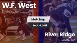 Matchup: W.F. West vs. River Ridge  2019