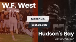 Matchup: W.F. West vs. Hudson's Bay  2019