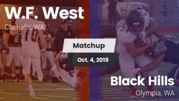Matchup: W.F. West vs. Black Hills  2019