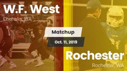 Matchup: W.F. West vs. Rochester  2019