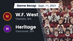 Recap: W.F. West  vs. Heritage  2021