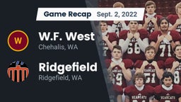 Recap: W.F. West  vs. Ridgefield  2022