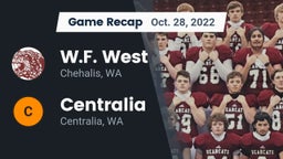 Recap: W.F. West  vs. Centralia  2022