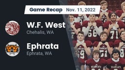 Recap: W.F. West  vs. Ephrata  2022