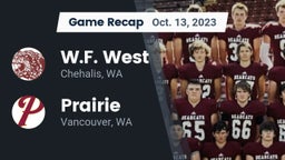 Recap: W.F. West  vs. Prairie  2023