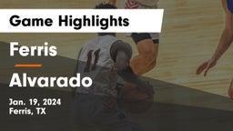Ferris  vs Alvarado  Game Highlights - Jan. 19, 2024