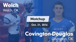 Matchup: Welch  vs. Covington-Douglas  2016