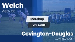Matchup: Welch  vs. Covington-Douglas  2018