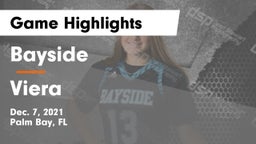 Bayside  vs Viera Game Highlights - Dec. 7, 2021