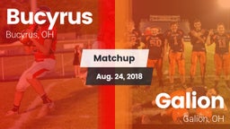 Matchup: Bucyrus  vs. Galion  2018