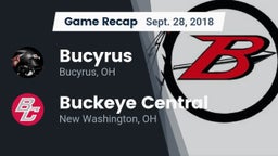 Recap: Bucyrus  vs. Buckeye Central  2018