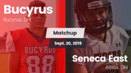 Matchup: Bucyrus  vs. Seneca East  2019