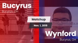 Matchup: Bucyrus  vs. Wynford  2019