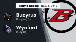 Recap: Bucyrus  vs. Wynford  2019