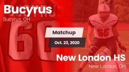 Matchup: Bucyrus  vs. New London HS 2020