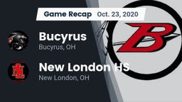 Recap: Bucyrus  vs. New London HS 2020