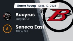 Recap: Bucyrus  vs. Seneca East  2021
