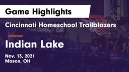Cincinnati Homeschool Trailblazers vs Indian Lake  Game Highlights - Nov. 13, 2021