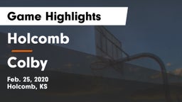 Holcomb  vs Colby  Game Highlights - Feb. 25, 2020