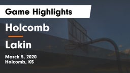 Holcomb  vs Lakin  Game Highlights - March 5, 2020