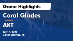Coral Glades  vs AKT Game Highlights - July 7, 2023