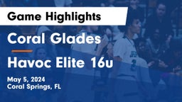 Coral Glades  vs Havoc Elite 16u Game Highlights - May 5, 2024
