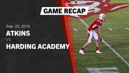Recap: Atkins  vs. Harding Academy  2015