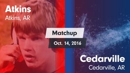 Matchup: Atkins  vs. Cedarville  2016