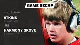 Recap: Atkins  vs. Harmony Grove  2016