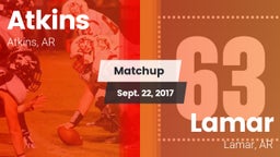 Matchup: Atkins  vs. Lamar  2017