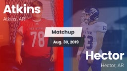 Matchup: Atkins  vs. Hector  2019