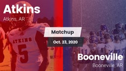 Matchup: Atkins  vs. Booneville  2020