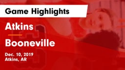Atkins  vs Booneville  Game Highlights - Dec. 10, 2019