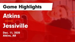 Atkins  vs Jessiville Game Highlights - Dec. 11, 2020