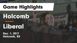 Holcomb  vs Liberal  Game Highlights - Dec. 1, 2017