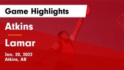 Atkins  vs Lamar  Game Highlights - Jan. 20, 2022