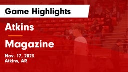 Atkins  vs Magazine  Game Highlights - Nov. 17, 2023