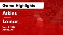 Atkins  vs Lamar  Game Highlights - Jan. 5, 2024