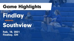 Findlay  vs Southview  Game Highlights - Feb. 18, 2021