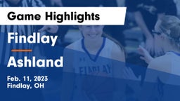 Findlay  vs Ashland  Game Highlights - Feb. 11, 2023