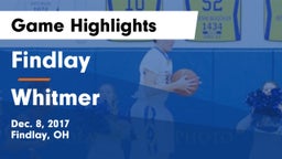 Findlay  vs Whitmer Game Highlights - Dec. 8, 2017
