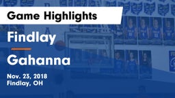 Findlay  vs Gahanna Game Highlights - Nov. 23, 2018