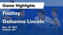 Findlay  vs Gahanna Lincoln  Game Highlights - Nov. 23, 2019