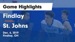 Findlay  vs St. Johns Game Highlights - Dec. 6, 2019