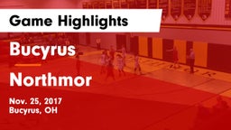 Bucyrus  vs Northmor  Game Highlights - Nov. 25, 2017