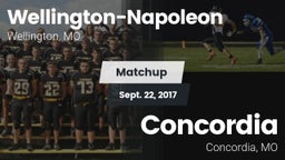 Matchup: Wellington-Napoleon vs. Concordia  2017