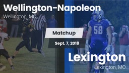 Matchup: Wellington-Napoleon vs. Lexington  2018
