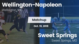 Matchup: Wellington-Napoleon vs. Sweet Springs  2018